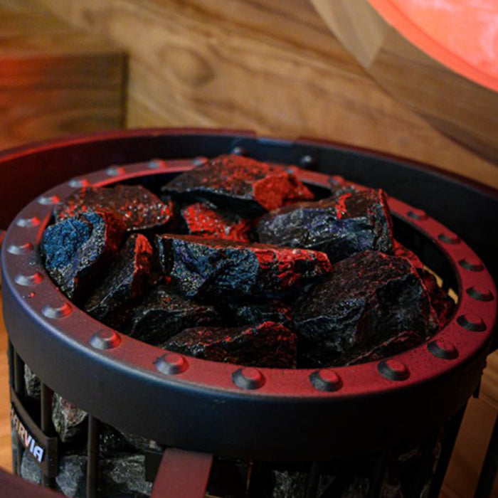 Harvia AC3045 Black Vulcanite Split-Face Sauna Stones