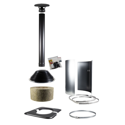 Harvia Black Chimney Symmetric Accessory Kit | WHP-ASSYMM