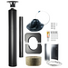 Harvia Black Sauna Wood Stove Chimney Kit | WHP1500M