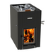 Harvia Linear 22 GreenFlame ES 15.7kW Wood-Burning Sauna Stove with Water Tank | WKLI20GESM
