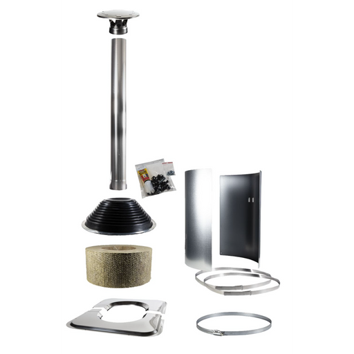 Harvia Steel Chimney Symmetric Accessory Kit | WHP-ASSYM