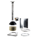 Harvia Steel Chimney Symmetric Accessory Kit | WHP-ASSYM