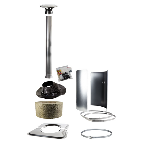 Harvia Steel Chimney Tilted Accessory Kit | WHP-AS