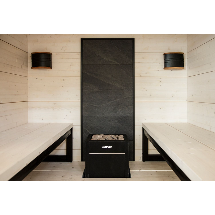 Harvia Stone Wall (Black Frame)- | SACSW001M, SACSW002M