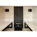 Harvia Stone Wall (Black Frame)- | SACSW001M, SACSW002M