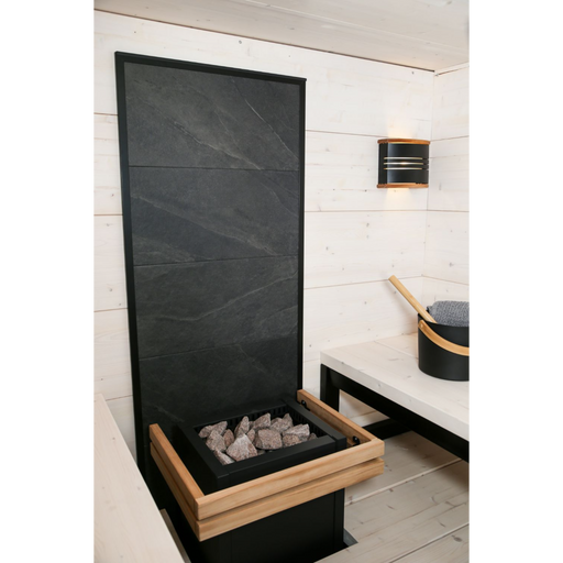 Harvia Stone Wall (Black Frame)- | SACSW001M, SACSW002M