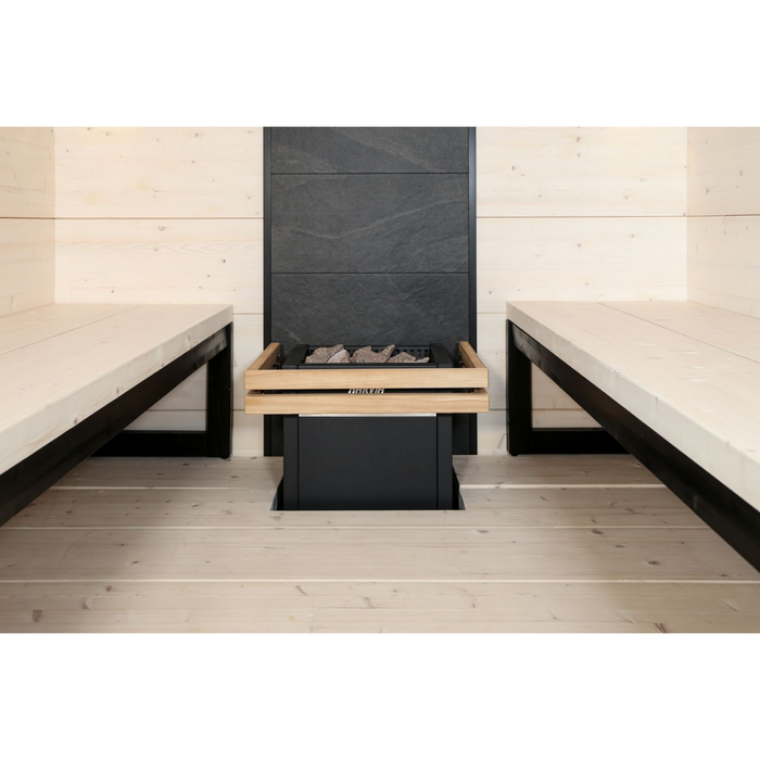 Harvia Stone Wall (Black Frame)- | SACSW001M, SACSW002M