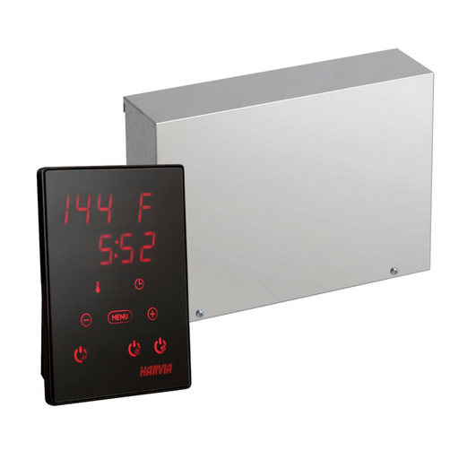 Harvia Xenio CX30/CX45/CX30C Digital Heater Control with Wi-Fi Capabilities | CX30-U1-U3-XW | CX45-U1-U3-XW | CX30C-U3 