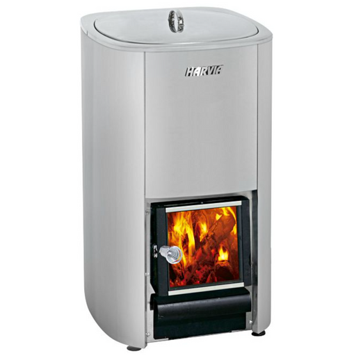 Harvia Cauldron 50L Wood-Burning Water Heater with Cover Steel | WP500