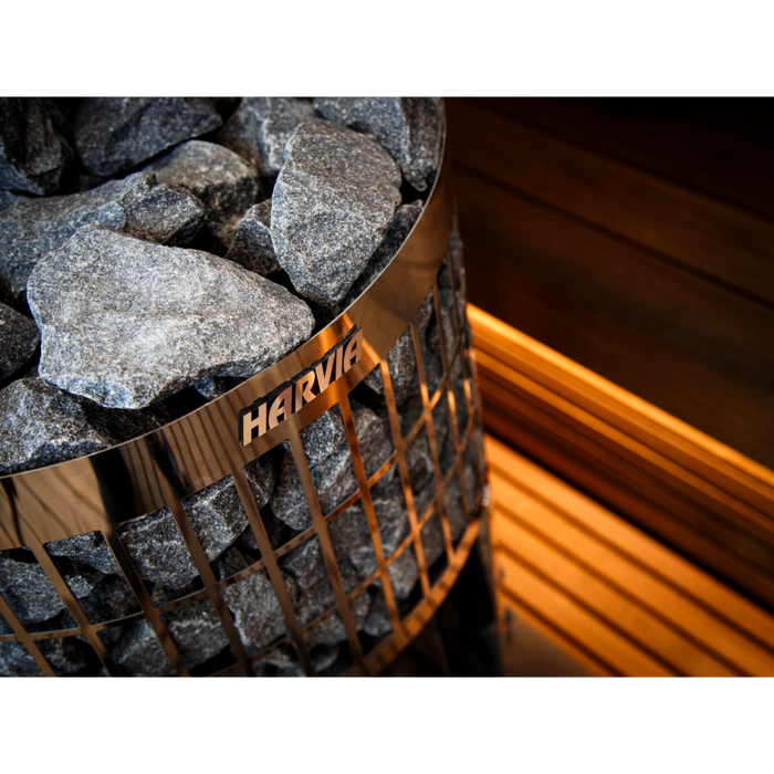 Harvia Cilindro 16 16kW Wood-Burning Sauna Stove | WKPC16S