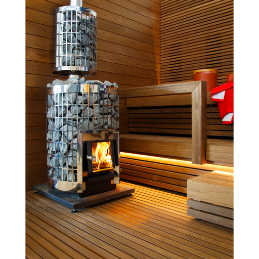 Harvia Cilindro 16 16kW Wood-Burning Sauna Stove | WKPC16S
