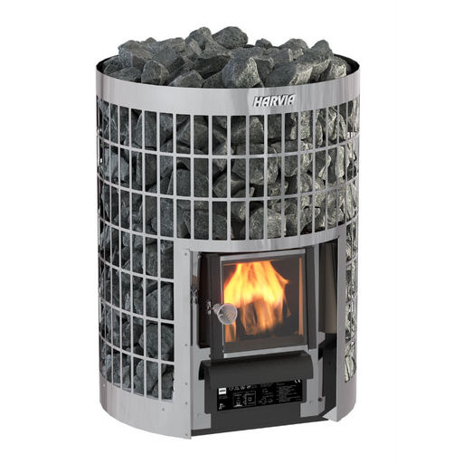 Harvia Cilindro 16 16kW Wood-Burning Sauna Stove | WKPC16S