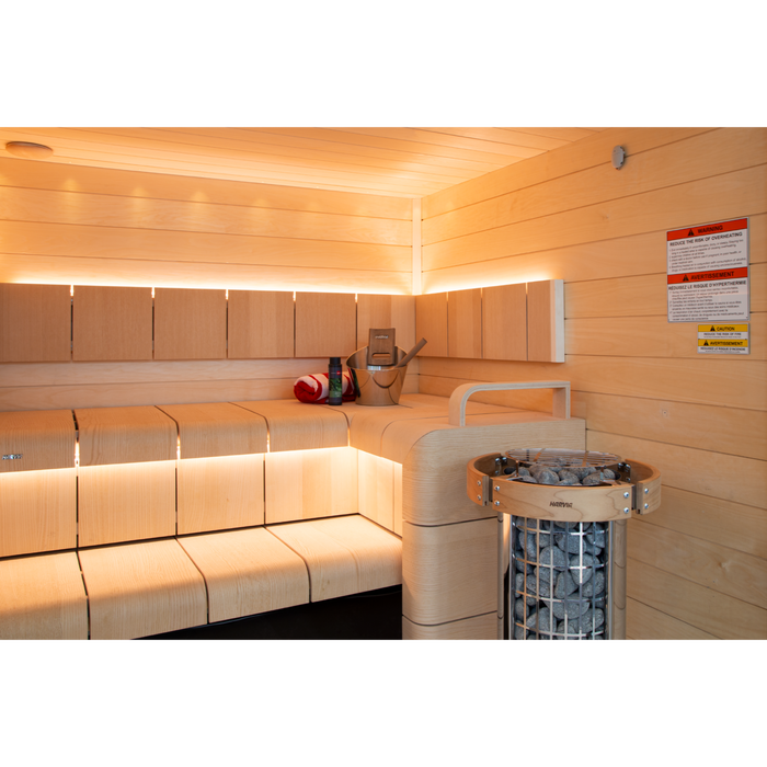 Harvia Cilindro  Electric Sauna Heater (PC60/PC80/PC90/PC60E/PC80E/PC90E/6kw/8kw/9kw)