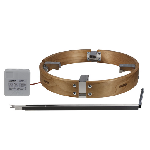 Harvia Cilindro Safety Railing with LED Lighting | HPCU3L