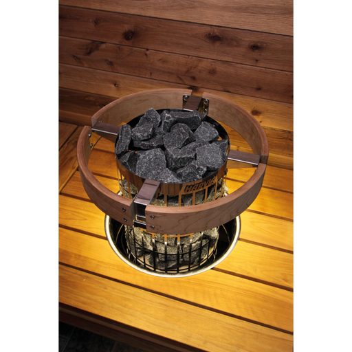 Harvia Cilindro Safety Railing with LED Lighting | HPCU3L