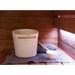 Harvia Helmi Sauna Bucket & Ladle - Chocolate