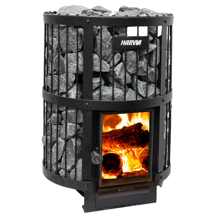 Harvia Legend 240 GreenFlame 15.9kW Wood-Burning Sauna Stove | WKLE20GM