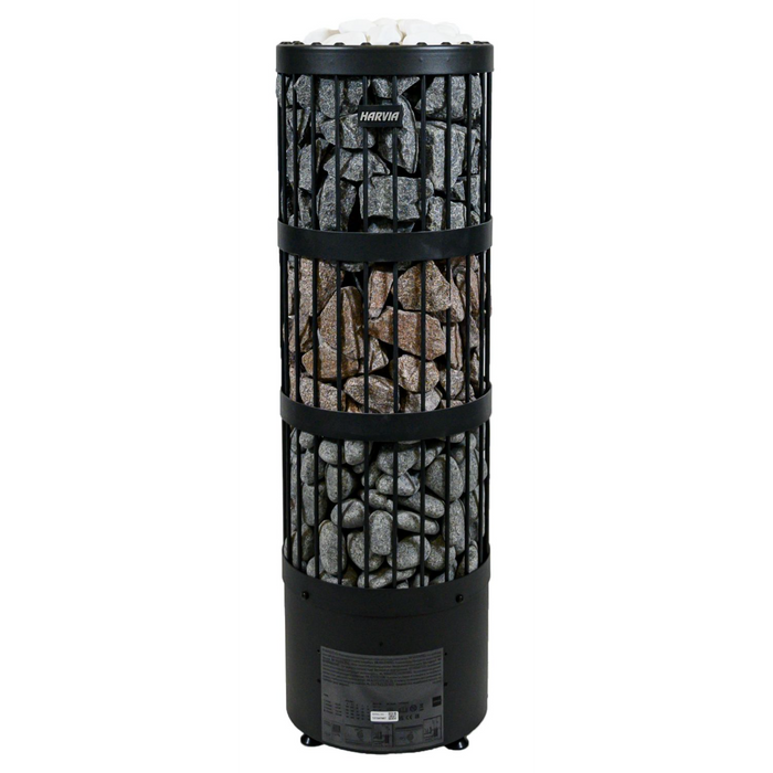 Harvia R-991 Rounded Olivine Diabase Sauna Stones