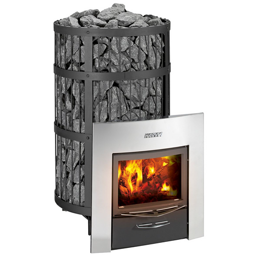 Harvia Legend 300 Duo 23.5kW Wood-Burning Sauna Stove/Fireplace Combo | WKLE36DUOM