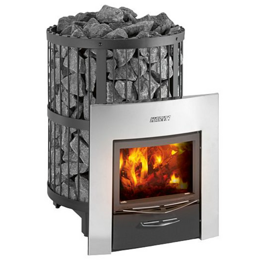 Harvia Legend 240 Duo Wood-Burning Sauna Stove/Fireplace Combo | WKLE20DUOM