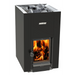 Harvia Linear 22 GreenFlame Black 15.7kW Wood-Burning Sauna Stove | WKLI20GM