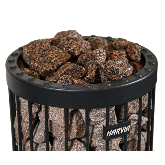 Harvia AC5000 Decorative Red Granite Sauna Stones