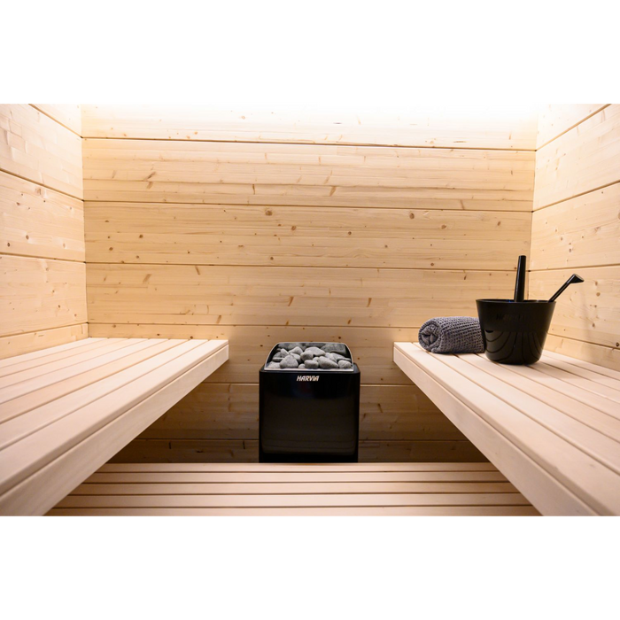 Harvia R-991 Rounded Olivine Diabase Sauna Stones