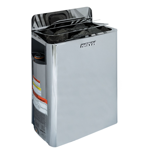 Harvia The Wall Electric Sauna Heater with Built-In Controls (SWS60/SWS80) (6kW/8kW) (HSWS6U1B/HSWS8U1B)