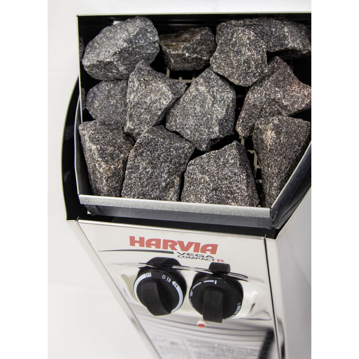 Harvia Vega Compact 1900 120V Electric Sauna Heater w/ Built-In Controls | HCBU1912241 | HCBU352401