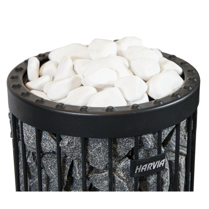 Harvia AC4000 White Rounded Sauna Stones