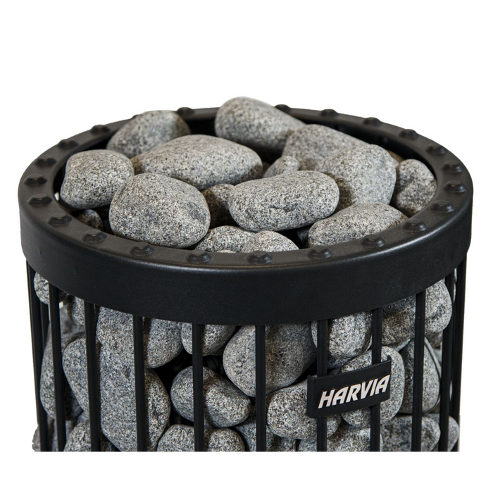Harvia R-991 Rounded Olivine Diabase Sauna Stones