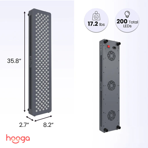 Hooga HG1000 Red Light Therapy Device-2