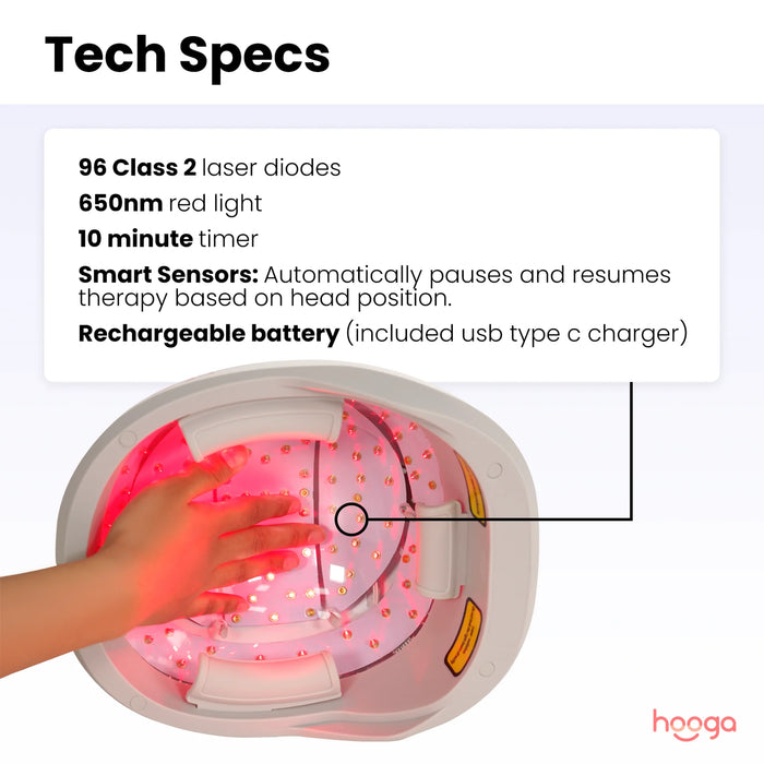Hooga Red Light Therapy Helmet