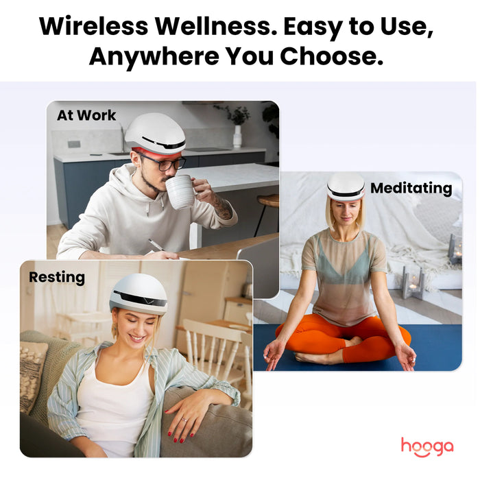 Hooga Red Light Therapy Helmet