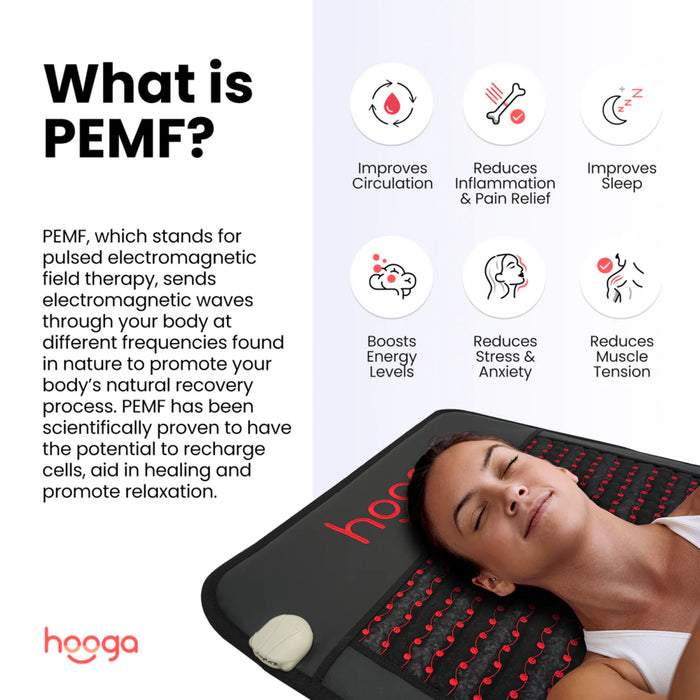 Hooga PEMF Chair Mat with Infrared Heat-6