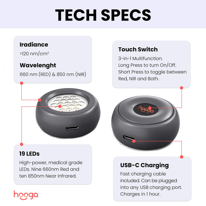 Hooga Red Light Therapy Dot