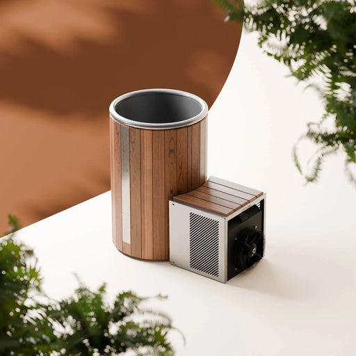 Icetubs IceBarrel Thermowood & Stainless Cold Plunge Tub