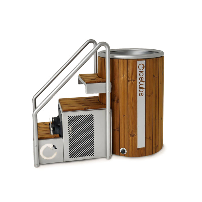Icetubs IceBarrel Thermowood & Stainless Cold Plunge Tub