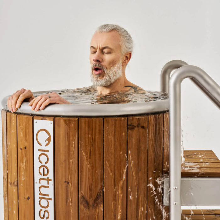 Icetubs IceBarrel Thermowood & Stainless Cold Plunge Tub