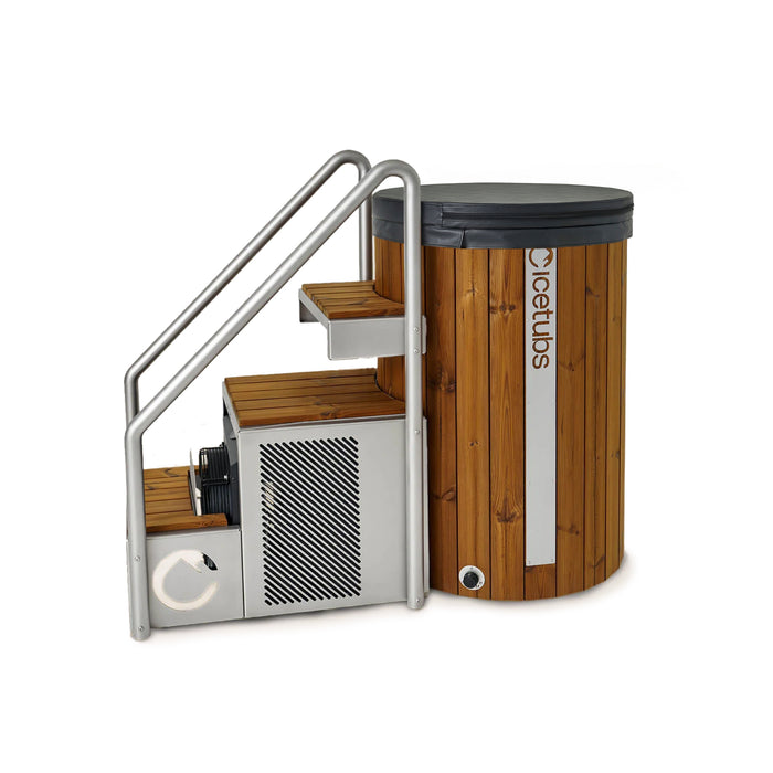 Icetubs IceBarrel Thermowood & Stainless Cold Plunge Tub