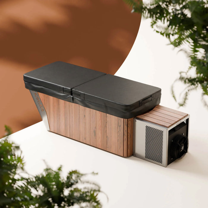 Icetubs IceBath Thermowood & Stainless Steel Cold Plunge Tub