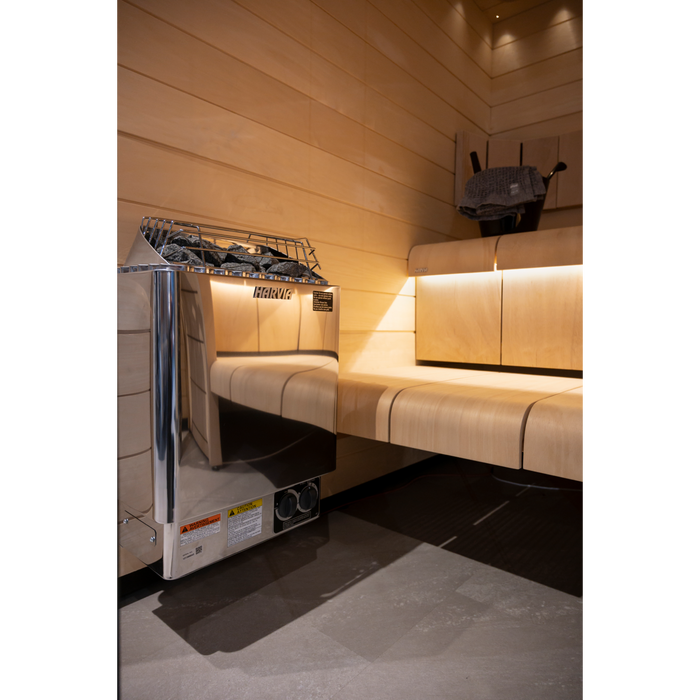 Harvia KIP Electric Sauna Heater w/ Built-In Controls (KIP 45B/60B/80B)