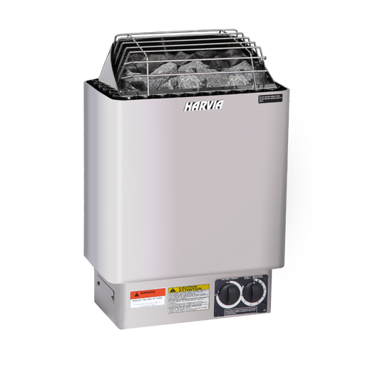 Harvia KIP Electric Sauna Heater w/ Built-In Controls (KIP 45B/60B/80B)