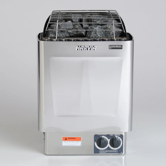 Harvia KIP Electric Sauna Heater w/ Built-In Controls (KIP 45B/60B/80B)