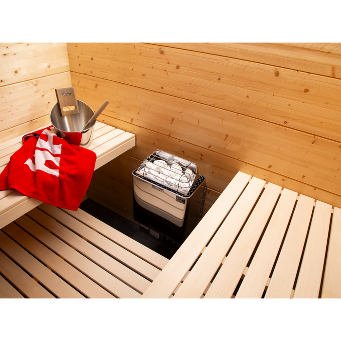 Harvia KIP Electric Sauna Heater w/ Built-In Controls (KIP 45B/60B/80B)