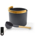 KOLO Sauna Set 2 Bucket & Ladle (Black)