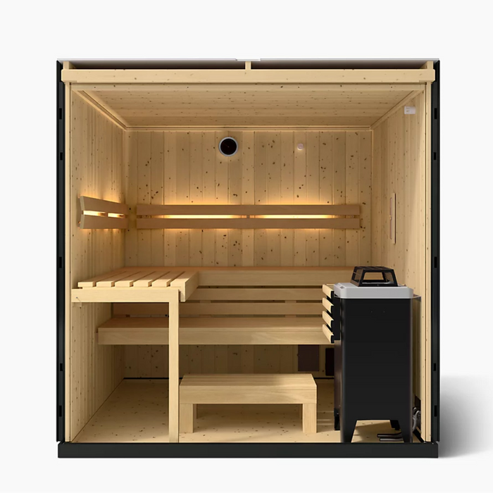 Kohler C1 Five-Person Indoor Sauna - Graphite Grey | K-39950-1FNC-CGS