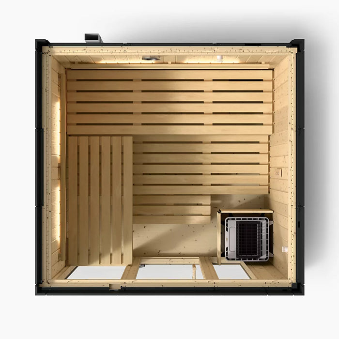 Kohler C1 Five-Person Indoor Sauna - Graphite Grey | K-39950-1FNC-CGS