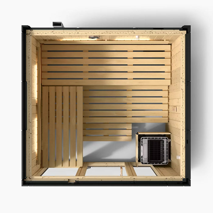 Kohler C1 Five-Person Indoor Sauna - Graphite Grey | K-39950-0FNC-CGS