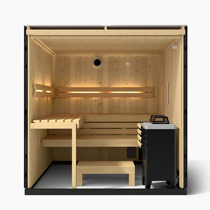 Kohler C1 Five-Person Indoor Sauna - Graphite Grey | K-39950-0FNC-CGS